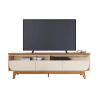 Bancada Selene Com Nichos Cinamomo/off-white - 2