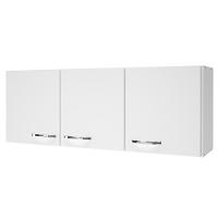 Armário Aéreo Pop 120cm 3 Portas Branco - Indékes Branco - 1