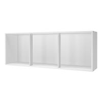 Armário Aéreo Pop 120cm 3 Portas Branco - Indékes Branco - 3