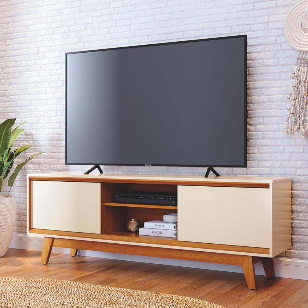 Bancada Orion Com Portas Cinamomo/off-white - 1