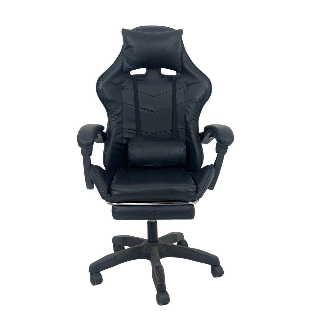 Cadeira Gamer Stillus Ergonômica Com Apoio Para Os Pés - Preto - 2