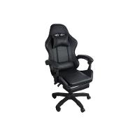 Cadeira Gamer Stillus Ergonômica Com Apoio Para Os Pés - Preto - 1