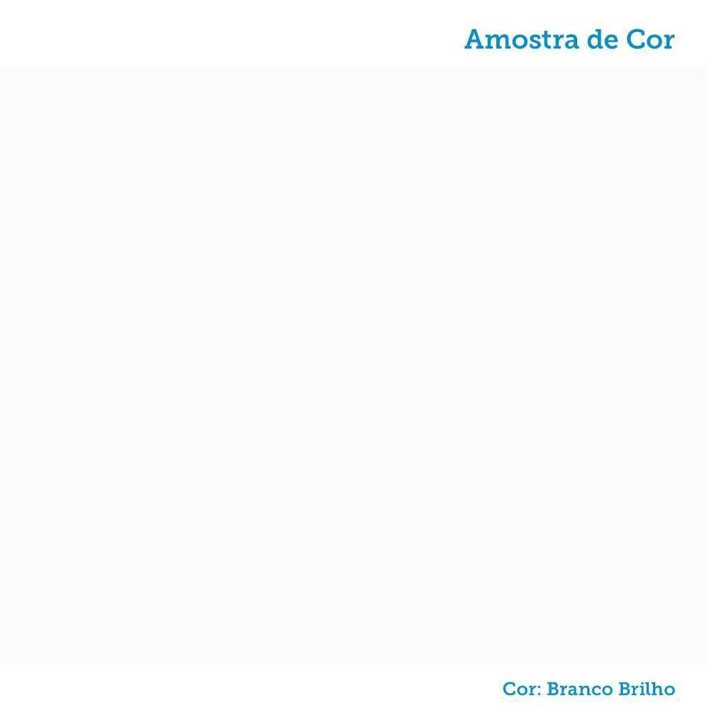 Cômoda Infantil Júnior New 1 Porta E 4 Gavetas Branco Brilho - Móveis Peroba - 6