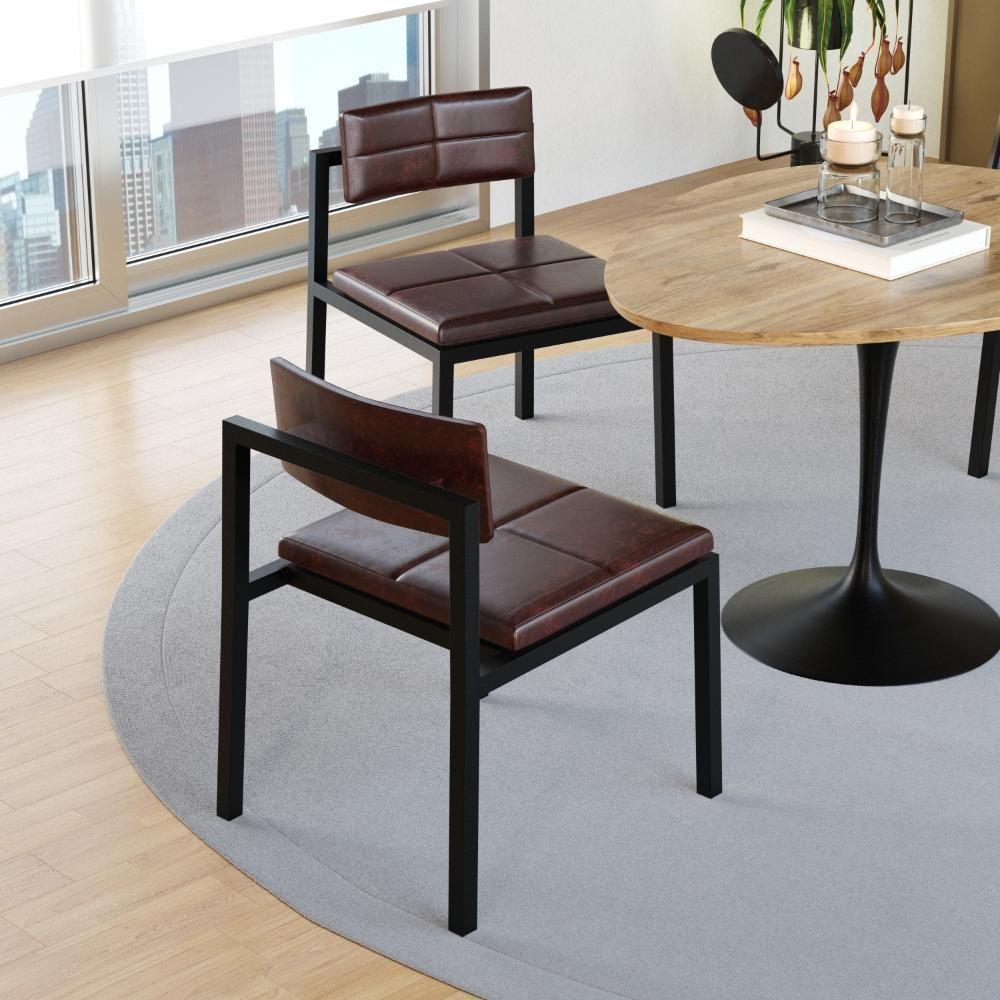 Cadeira Noah Encosto Anatômico. Courino Café Courino Café - 2