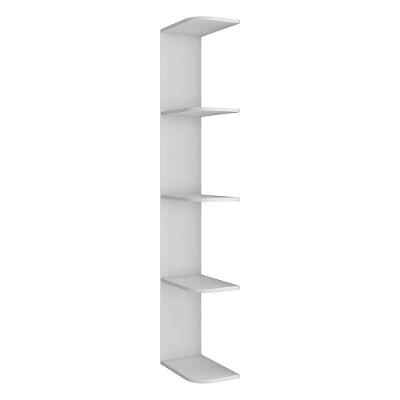 Prateleira Externa Para Guarda Roupa Smim/luna Branco Brilho - Móveis Peroba Branco Brilho