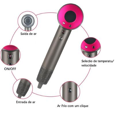 Secador Profissional íon Plus 1800W – Potência, Tecnologia E Proteção Para Os Fios - 110V