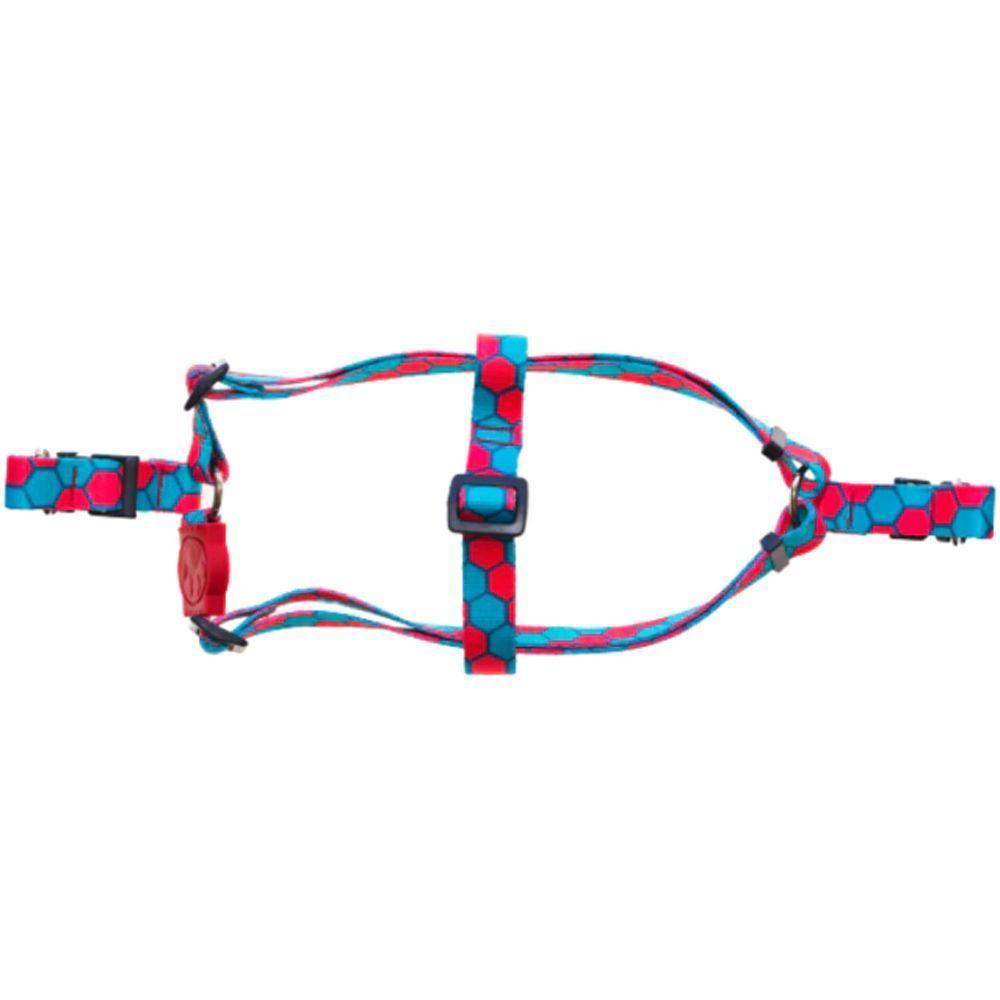 Peitoral Para Cães Colmeia Ampla Pet Tamanho M - 1