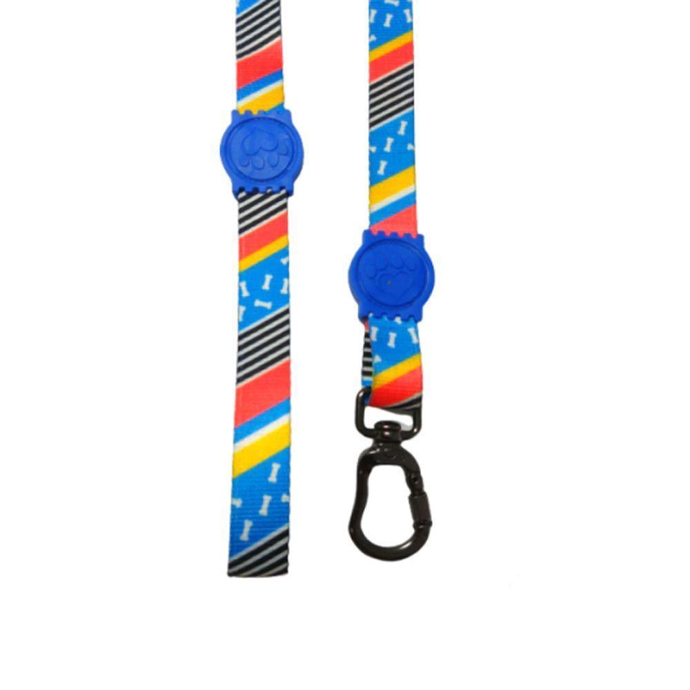 Guia Para Cães Osso Azul Ampla Pet Tamanho G - 2