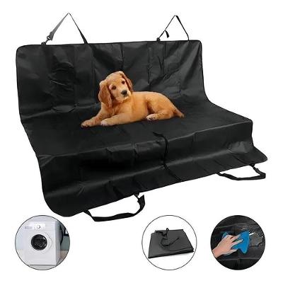 Capa Forro Impermeavel Protetor De Banco Transporte Pet Cachorro Gato Dobravel Carro Viagem Passeio Preto