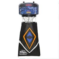Cesto Roupa Suja De Porta Infantil Suspenso Tabela De Basquete Aro Arara 2 Em 1 Organizador Lavanderia Hamper Hoops - 1