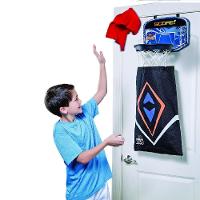 Cesto Roupa Suja De Porta Infantil Suspenso Tabela De Basquete Aro Arara 2 Em 1 Organizador Lavanderia Hamper Hoops - 5