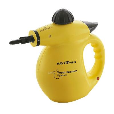 Higienizador à Vapor Express com 9 Acessórios Amarelo 110V Britânia