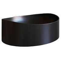 Cuba De Apoio Para Banheiro Em Marmore Sintetico 941012 Preto - 1