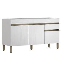 Balcao Para Pia 3 Portas 1 Gaveta 150 Cm Line Ktp Supremo - 1