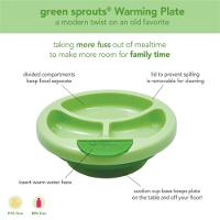 Prato Infantil Termico Com Ventosa Pratinho Papinha Do Bebe Aquecida Pote Com 3 Divisorias Luxo