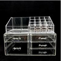 Organizador De Maquiagem Acrilico 5 Gavetas 16 Divisorias Porta Batom Cosmeticos Pinceis Caixa Para Esmalte E Joias Esta - 5
