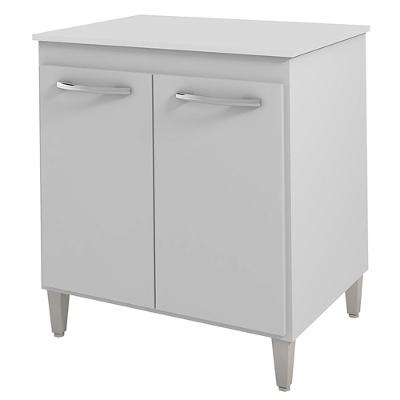 Balcao Multiuso 70cm 2 Portas 9240 Mobbs Branco
