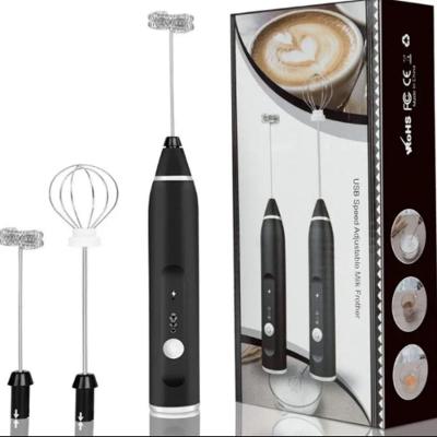 Kit Batedeira Mini Mixer Eletrico Misturador 2 Em 1 Portatil Sem Fio Recarregavel Multiuso