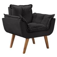 Poltrona Opalla 1 Lugar Suede D Salla - 1