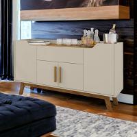 Aparador Com Portas Future Off White E Cinamomo Bechara - 1