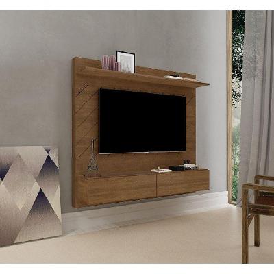 Painel Para Tv 60 Com Prateleira Meline Malbec - Luapa