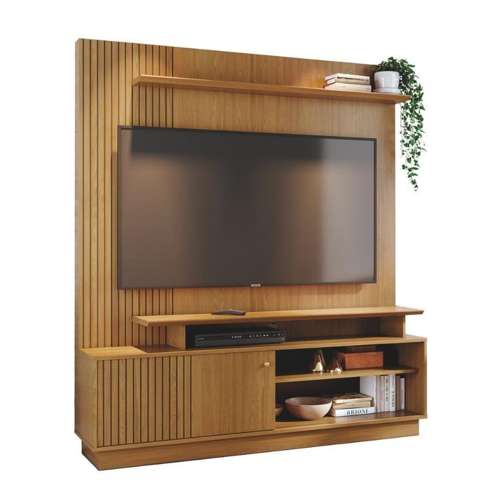 Home Theater Rhea Com Design Funcional Cumaru - 2