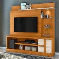 Home Theater Alan Com Nichos Cinamomo-off-white - 1