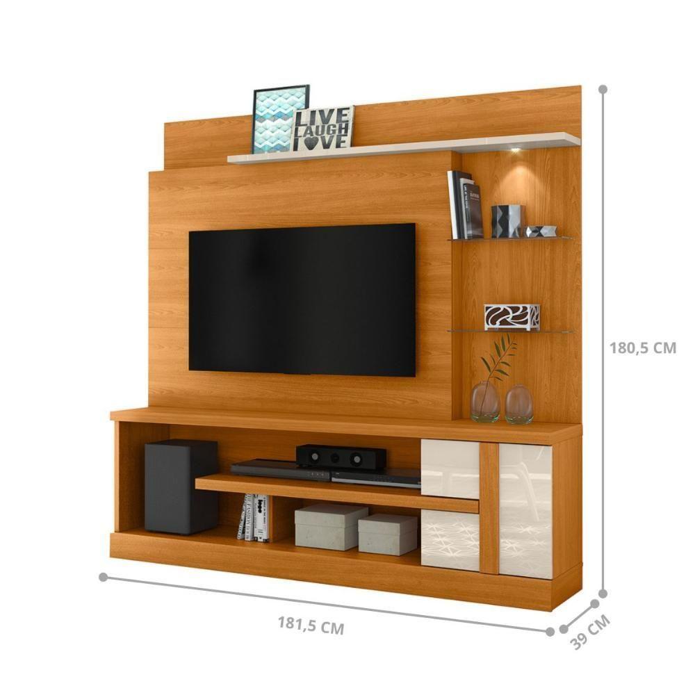 Home Theater Cael Com Nichos Cinamomo-off-white - 3