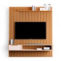 Home Para Tvs 80 Tucumã Ripado 1.8 Nature Jb Móveis - 2