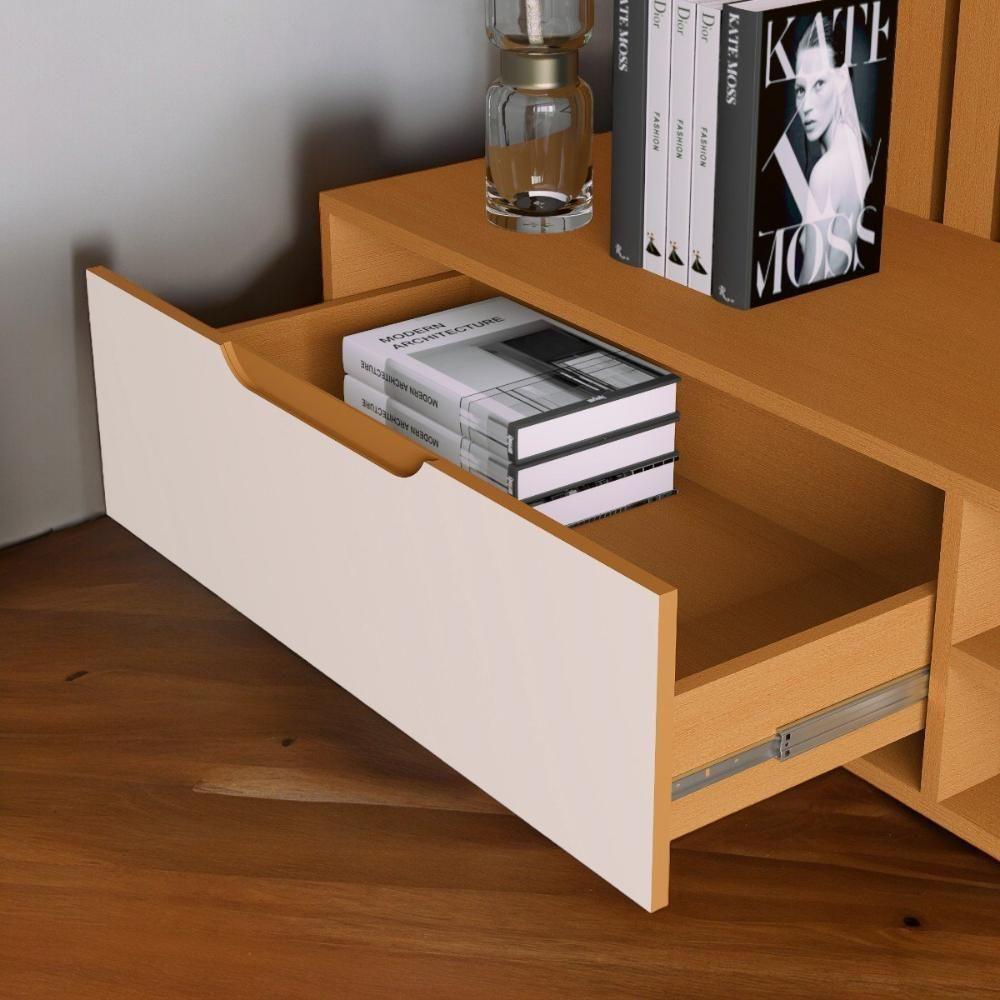 Home Para Tvs 85 Tucumã 2.3 Nature Com Led Jb Móveis - 2