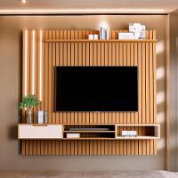 Home Para Tvs 85 Tucumã 2.3 Nature Com Led Jb Móveis - 1