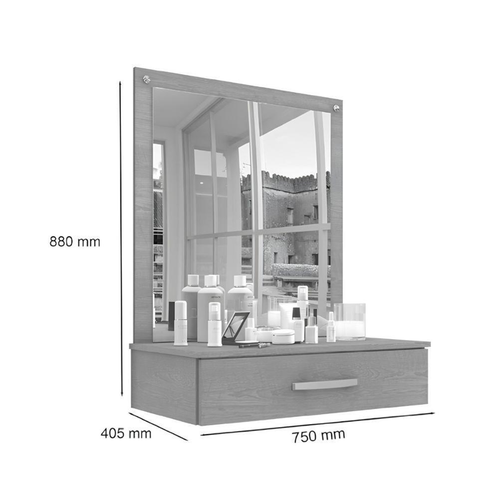 Conjunto Para Quarto De Cômodas E Penteadeira Pétala Branco - 3