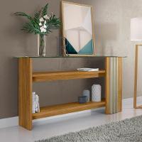 Conjunto Aparador Frizz E Mesa De Centro Cumaru/opala - 2