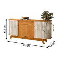 Buffet Verona Com Portas Cinamomo-off-white - 2