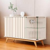 Buffet Ripado Com Prateleira Açaí 03 Portas Pérola Jb Móveis - 1