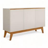 Buffet Ares Lux 3 Portas Off White Tebarrot - 2