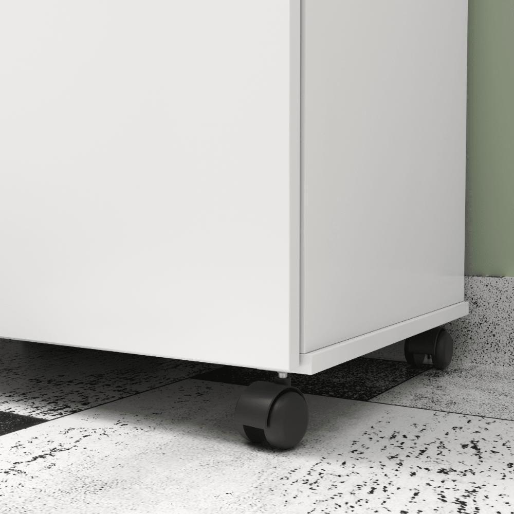 Armário Multiuso Capri Lavanderia 02 Portas Branco - 5