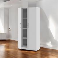 Armário Multiuso 02 Portas Light Branco - 1