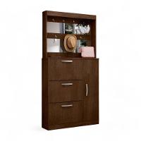 Sapateira Com Espelheira Porta-objetos Randi Malbec - 2