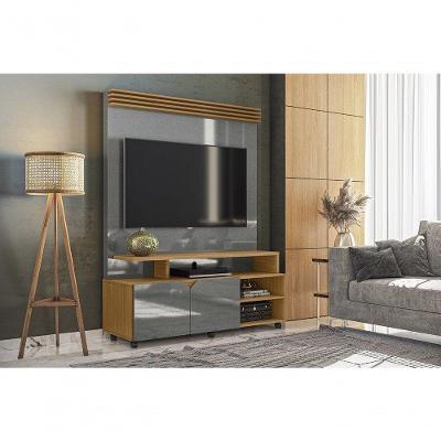 Home P- Tvs Até 60 Berlim Cinza Perolizado-tauari - Lukaliam