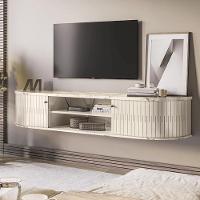 Rack Suspenso Com Design Contemporâneo Siena Calacata-off-white - 1