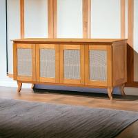 Buffet 04 Portas Deltan 104 Imbuia Atraente - 1