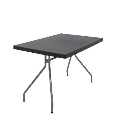 Mesa Geo Tramontina Kapa Summa Grafite Base Em Aço Carbono