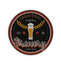 Prato Raso Cerâmica Churrasco Cerveja Beer Brewery Alleanza 29cm 2ª Linha - 1