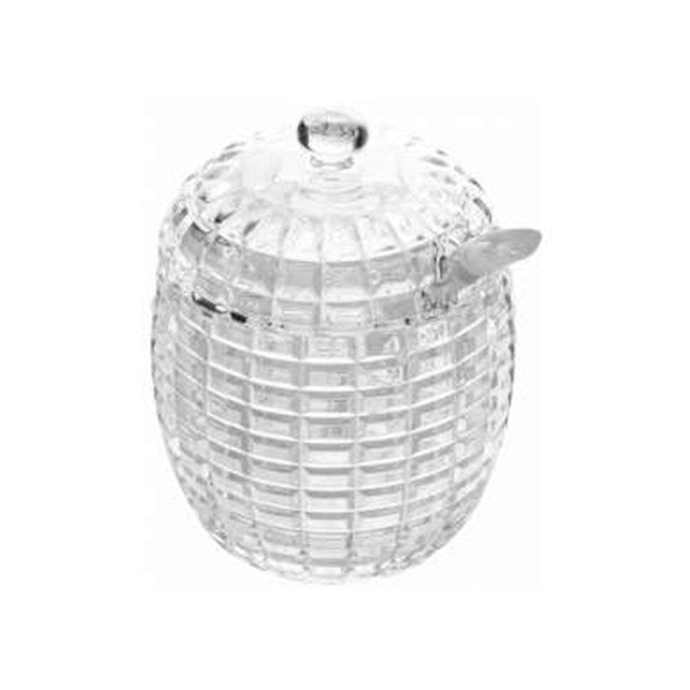 Açucareiro Com Tampa E Colher De Cristal Tress 210ml Lyor - 6