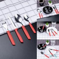 Jogo 6 Colheres De Mesa New Caprese Vermelho Fratelli Inox - 7