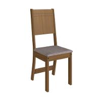 Conjunto Sala De Jantar Fidelitá Atenas 150cm Com 6 Cadeiras Freijó/off-white Assento Linho - 5