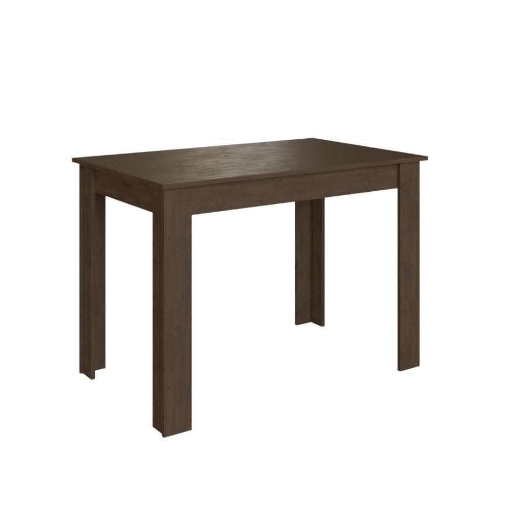 Conjunto Sala De Jantar Fidelitá Veneza Com 4 Cadeiras Noce/off-white Assento Cacau - 3