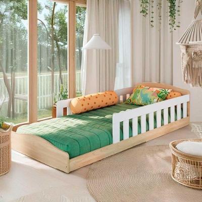 Cama Solteiro Com Colchão Castor Montessoriana Infantil Shop Jm Carvalho Branco