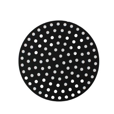 Forma Para Airfryer De Silicone Tapete Reutilizavel Antiaderente Preto